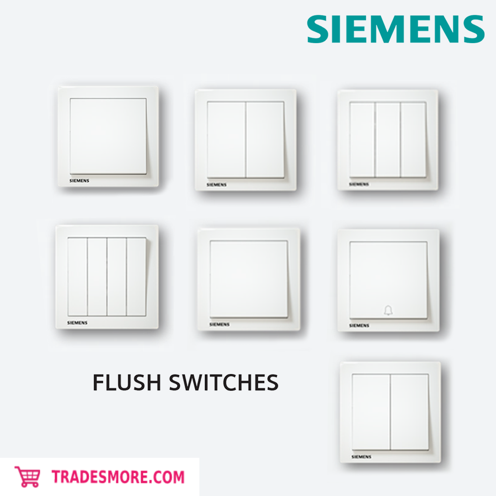 Siemens DELTA® Relfa Flush Switches